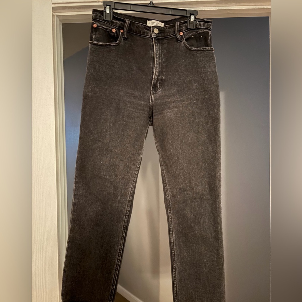 Abercrombie & Fitch Dark Straight Jeans